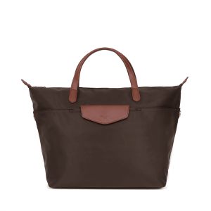 Sac cabas Pop 46 cm Marron Foncé