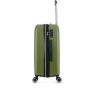 Lot de 3 valises rigides 379 Extensibles 55, 66 et 76 cm Vert olive