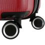 Valise rigide 379 Extensible 66 cm Rouge