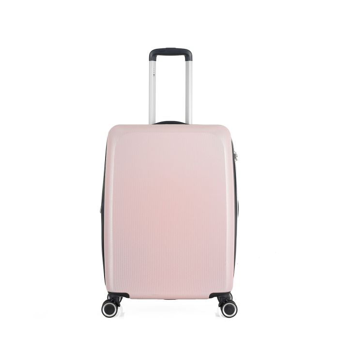 Valise rigide 379 Extensible 66 cm Rose saumon