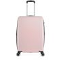 Lot de 3 valises rigides 379 Extensibles 55, 66 et 76 cm Rose saumon