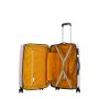 Lot de 3 valises rigides 379 Extensibles 55, 66 et 76 cm Rose saumon