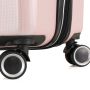Lot de 3 valises rigides 379 Extensibles 55, 66 et 76 cm Rose saumon
