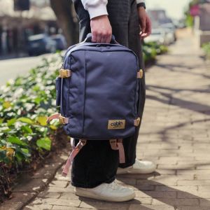Sac à dos cabine Classic 28 Litres format A4 Bleu shibori