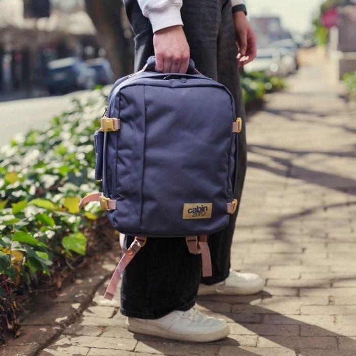 Sac à dos cabine Classic 28 Litres format A4 Bleu shibori