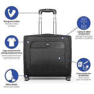 Pilot Case Hanoi II 105340 15.6" 43,5 cm Noir