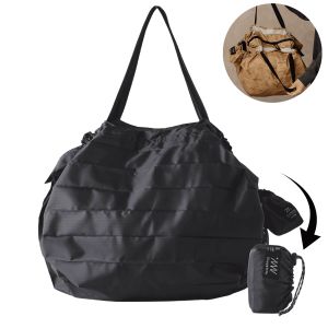Sac pliable Shupatto 27 Litres à fermeture éclair Black