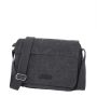 Besace en cuir 6514 Noir