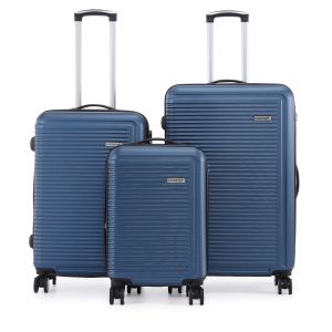 Lot de 3 valises rigides Summer 2.0 Extensibles + 7cm 55, 67 et 77 cm Bleu