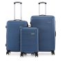 Lot de 3 valises rigides Summer 2.0 Extensibles + 7cm 55, 67 et 77 cm Bleu