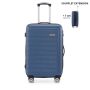 Lot de 3 valises rigides Summer 2.0 Extensibles + 7cm 55, 67 et 77 cm Bleu