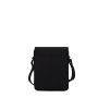 Sac travers avec rabat M RFID 18,5 cm Noir