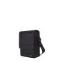 Sac travers avec rabat L RFID 20,5 cm Noir