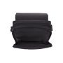 Sac travers avec rabat L RFID 20,5 cm Noir