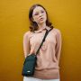 Sac travers S RFID 17 cm Noir