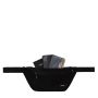 Sac banane RFID RPET 23,5 cm Noir