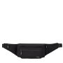 Sac banane RFID RPET 23 cm Noir