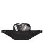 Sac banane RFID RPET 23 cm Noir