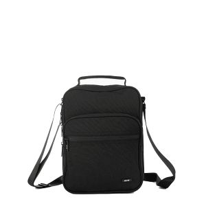 Sac travers Reporter L RFID RPET 32 cm Noir