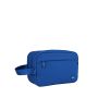 Trousse de toilette double S RPET 23 cm Bleu Classique
