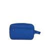 Trousse de toilette double S RPET 23 cm Bleu Classique