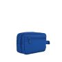 Trousse de toilette double S RPET 23 cm Bleu Classique