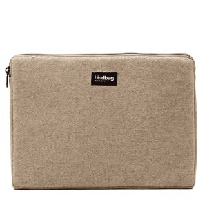 Housse ordinateur Ava M 15 pouces Laine Beige
