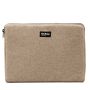 Housse ordinateur Ava M 15 pouces Laine Beige