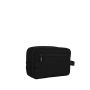 Trousse de toilette double M RPET 26 cm Noir