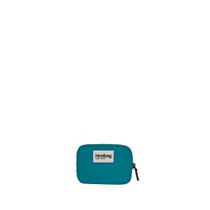 Porte monnaie Lili 13 cm Bleu Paon