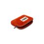 Porte monnaie Lili 13 cm Velours Brique