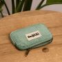 Porte monnaie Lili 13 cm Velours Vert d'Eau
