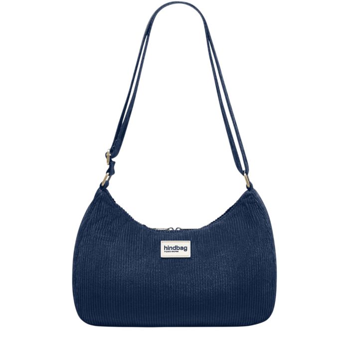 Sac à main Rosa Velours Marine