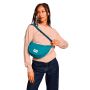 Sac banane Andréa 32 cm Bleu Paon