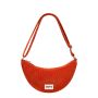 Sac banane Andréa 32 cm Velours Brique