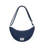 Sac banane Andréa 32 cm Velours Marine