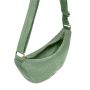 Sac banane Andréa 32 cm Velours Vert d'Eau