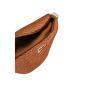 Sac banane Olivia 32 cm Teddy Brun