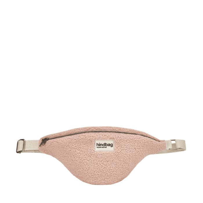 Sac banane Olivia 32 cm Teddy Rose Poudré