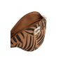 Sac banane Olivia 32 cm Tigre cannelle