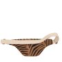 Sac banane Olivia 32 cm Tigre cannelle
