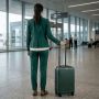 Valise cabine rigide Pure Mate Extensible 55cm Anthracite