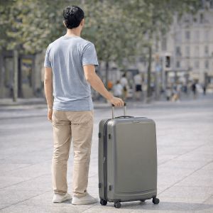 Valise rigide Pure mate Extensible 75cm Anthracite