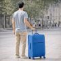 Valise souple Pure Soft Extensible 78 cm Bleu Classique