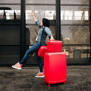 Vanity rigide Pure bright Toploader 34 cm Rouge vif