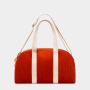 Sac bowling Charlie 42 cm Velours Brique