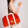 Sac bowling Charlie 42 cm Velours Brique