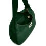 Sac bandoulière Claire 36 cm Velours Sapin