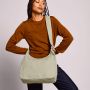 Sac bandoulière Claire 36 cm Vert Argile