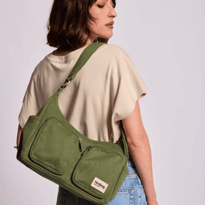 Sac à main multipocket Emile Olive